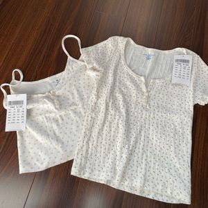 Brandy Melville Ditsy floral set